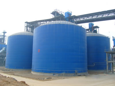 郓城水泥钢板库改造