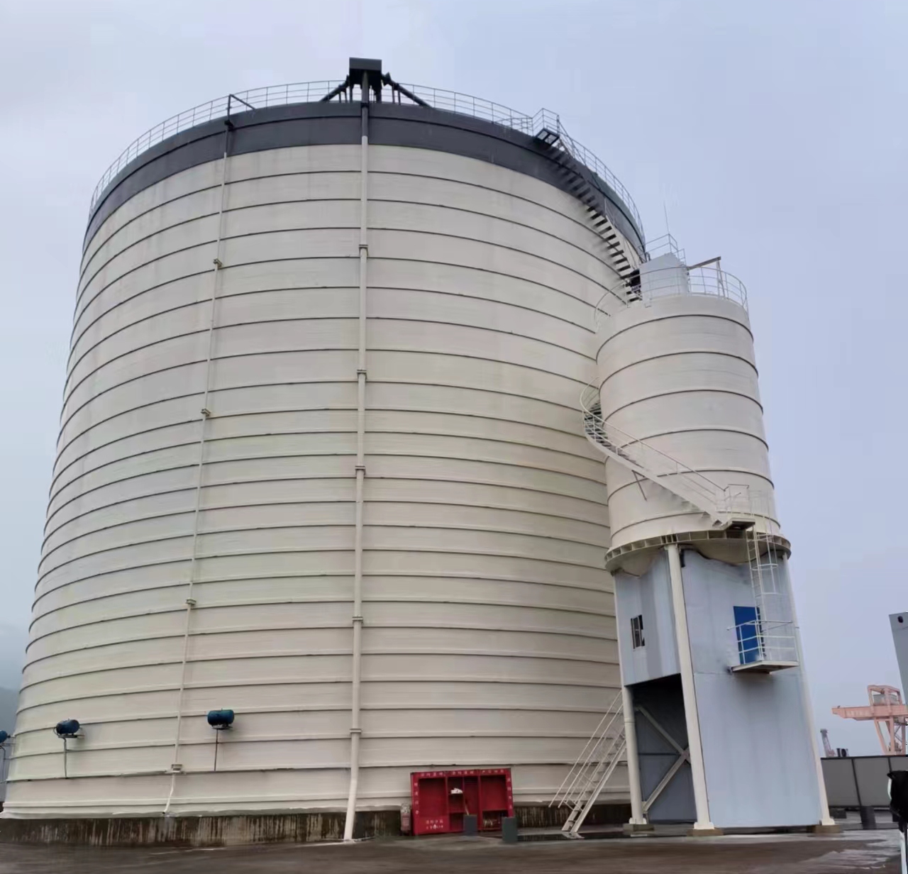 郓城10万吨水泥钢板库