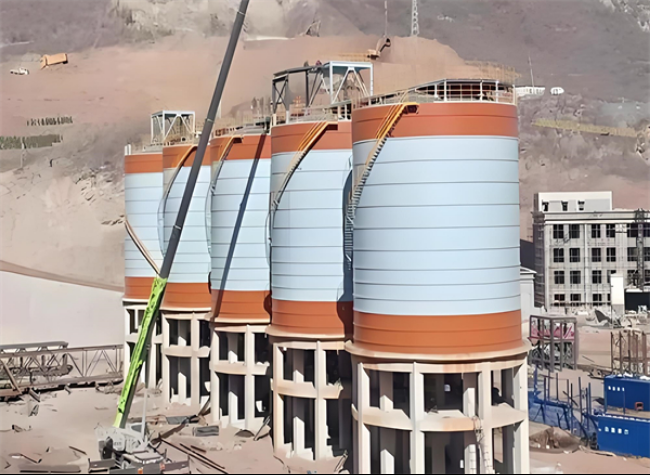 郓城高架钢板仓