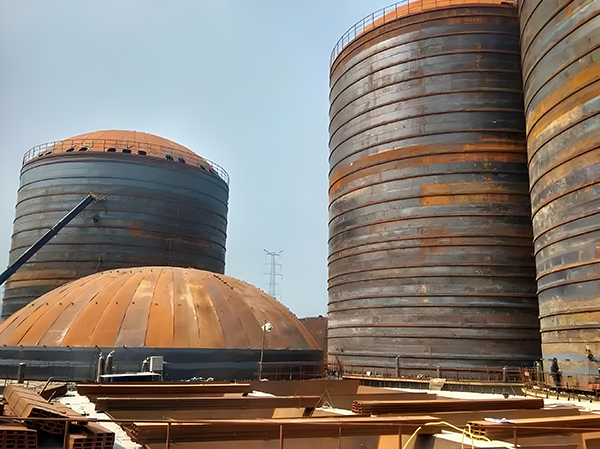 郓城焦粉钢板仓